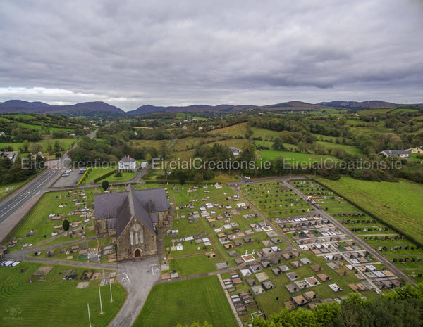 Church of St. Agatha, Clar, Donegal Town, County Donegal 03 - Digital Download. - Eireial Creations - Drone Operator - Aerial Photography Ireland