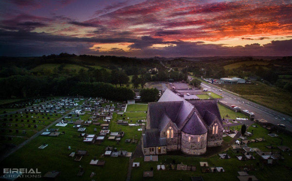Church of St. Agatha, Clar, Donegal Town, County Donegal. - Photo Print - Eireial Creations - Drone Operator - Aerial Photography Ireland