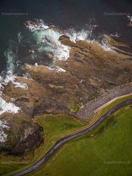 A shot of the Coastline at Mullaghmore, County Sligo, Ireland - Photo Print - Eireial Creations - Drone Operator - Aerial Photography Ireland