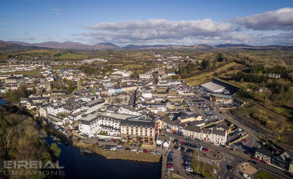 Donegal Town, County Donegal on a gorgeous Spring afternoon - Digital Download. - Eireial Creations - Drone Operator - Aerial Photography Ireland