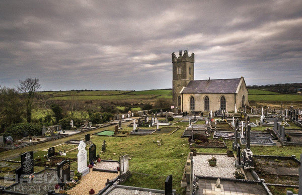 Ahamlish Church of Ireland, Grange, County Sligo - Digital Download - Eireial Creations - Drone Operator - Aerial Photography Ireland