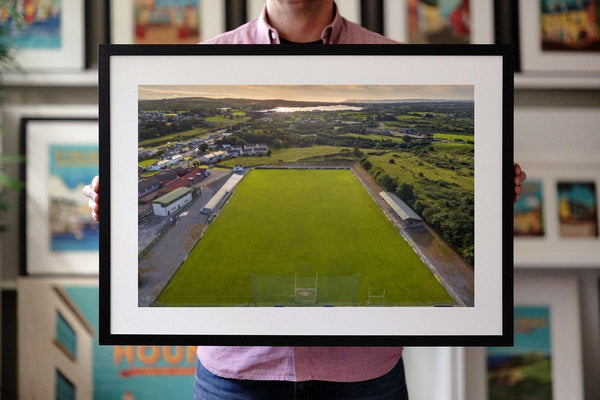 Framed Print of Aodh Ruadh GAA Club, Ballyshannon - Eireial Creations - Drone Operator - Aerial Photography Ireland