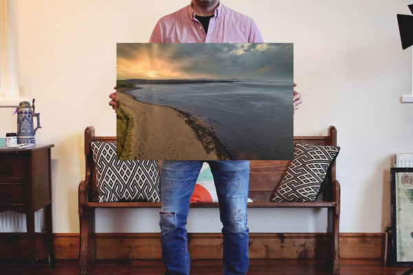 EireialCreations 76cm x 50cm (30in x 40in) A shot of Inver, Donegal at sunrise on Canvas