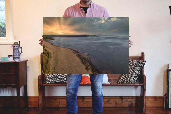 EireialCreations 91cm x 60cm (36in x 24in) A shot of Inver, Donegal at sunrise on Canvas