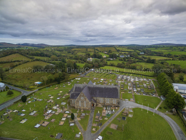 Church of St. Agatha, Clar, Donegal Town, County Donegal 02 - Digital Download. - Eireial Creations - Drone Operator - Aerial Photography Ireland