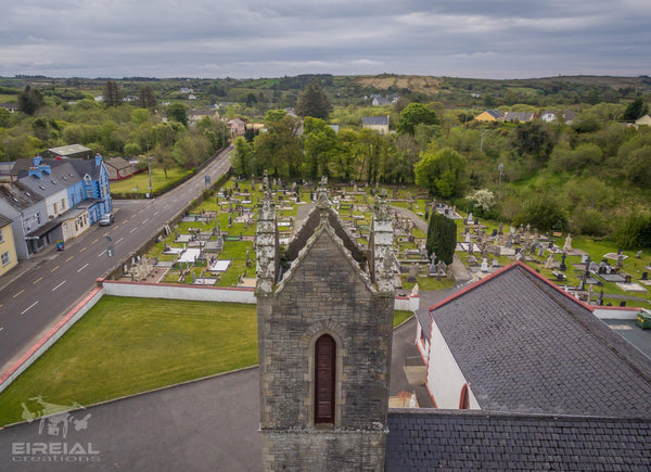 St Mary's RC Church, Frosses, County Donegal - Digital Download - Eireial Creations - Drone Operator - Aerial Photography Ireland