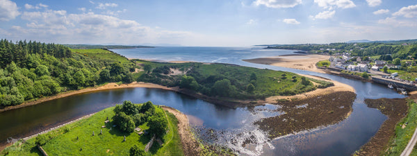 A Panoramic shot of Inver, County Donegal - Digital Download - Eireial Creations - Drone Operator - Aerial Photography Ireland