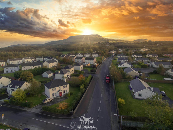EireialCreations Aerial shot of The Dartry Mountains near Kinlough, Leitrim. - Digital Download