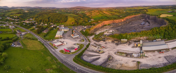 Panoramic shot of Laghy, County Donegal - Photo Print - Eireial Creations - Drone Operator - Aerial Photography Ireland