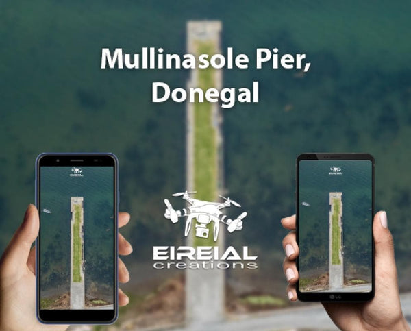 Free Wallpaper! Mullinasole Pier, Donegal. - Eireial Creations - Drone Operator - Aerial Photography Ireland