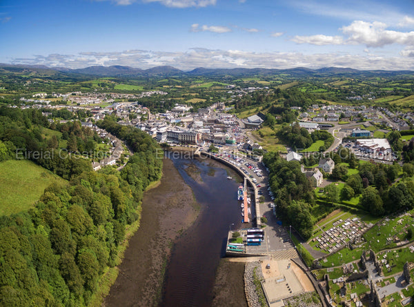 The Gorgeous Donegal Town - Digital Download - Eireial Creations - Drone Operator - Aerial Photography Ireland