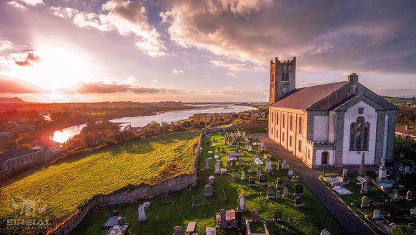 St.Anne's Church, Ballyshannon. Digital Download - Eireial Creations - Drone Operator - Aerial Photography Ireland