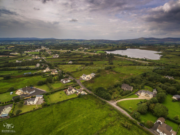 The Old Road and St. Peter's Lake Mountcharles, Donegal. - Digital Download - Eireial Creations - Drone Operator - Aerial Photography Ireland