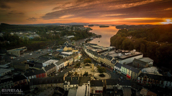 Donegal Town, County Donegal - Digital Download. - Eireial Creations - Drone Operator - Aerial Photography Ireland