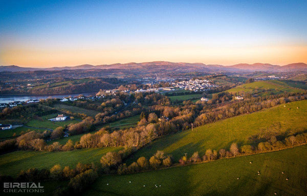 The Hills, Donegal on Canvas. - Eireial Creations - Drone Operator - Aerial Photography Ireland